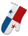 Panama Flag AOP White Printed Fabric Oven Mitt All Over Print-Oven Mitt-TooLoud-White-Davson Sales