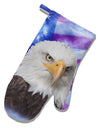 All American Eagle All Over White Printed Fabric Oven Mitt All Over Print by TooLoud-Oven Mitt-TooLoud-White-Davson Sales