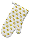 Gold Crowns AOP White Printed Fabric Oven Mitt All Over Print by TooLoud-Oven Mitt-TooLoud-White-Davson Sales