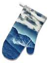 Mountain Landsscape All-Over White Printed Fabric Oven Mitt All Over Print-Oven Mitt-TooLoud-White-Davson Sales