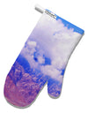 California Mountainscape White Printed Fabric Oven Mitt All Over Print-Oven Mitt-TooLoud-White-Davson Sales