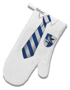 Wizard Uniform Blue and Silver AOP White Printed Fabric Oven Mitt All Over Print-Oven Mitt-TooLoud-White-Davson Sales