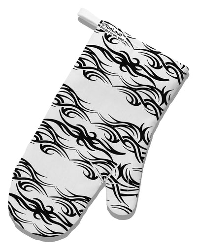 Tribal Pattern AOP White Printed Fabric Oven Mitt All Over Print by TooLoud-Oven Mitt-TooLoud-White-Davson Sales