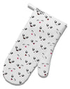 Kyu-T Faces AOP White Printed Fabric Oven Mitt All Over Print by TooLoud-Oven Mitt-TooLoud-White-Davson Sales