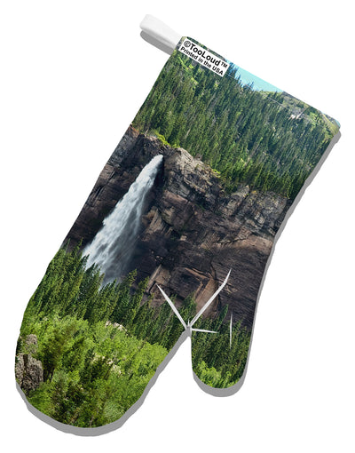 Nature Beauty - Cliffs White Printed Fabric Oven Mitt All Over Print by TooLoud-Oven Mitt-TooLoud-White-Davson Sales