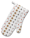 Fantasy Weapons White Printed Fabric Oven Mitt by TooLoud-Oven Mitt-TooLoud-White-Davson Sales
