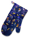 Underwater Ocean View Clownfish White Printed Fabric Oven Mitt All Over Print-Oven Mitt-TooLoud-White-Davson Sales