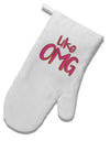 Like OMG White Printed Fabric Oven Mitt by TooLoud-Oven Mitt-TooLoud-White-Davson Sales