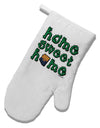 Home Sweet Home - Arizona - Cactus and State Flag White Printed Fabric Oven Mitt by TooLoud-Oven Mitt-TooLoud-White-Davson Sales