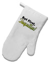 But First Tequila White Printed Fabric Oven Mitt-Oven Mitt-TooLoud-White-Davson Sales