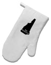 New Hampshire - United States Shape White Printed Fabric Oven Mitt by TooLoud-Oven Mitt-TooLoud-White-Davson Sales
