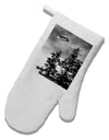 UFO Sighting - Extraterrestrial White Printed Fabric Oven Mitt by TooLoud-Oven Mitt-TooLoud-White-Davson Sales