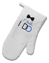 I Said I Do - Groom White Printed Fabric Oven Mitt-Oven Mitt-TooLoud-White-Davson Sales