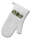 May The Fourth Be With You White Printed Fabric Oven Mitt-Oven Mitt-TooLoud-White-Davson Sales