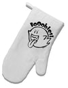 TooLoud Booobies White Printed Fabric Oven Mitt-OvenMitts-TooLoud-Davson Sales