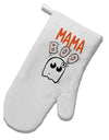 TooLoud Mama Boo Ghostie White Printed Fabric Oven Mitt-OvenMitts-TooLoud-Davson Sales