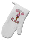 Cute Ice Cream Cone - Sweet As Ice Cream White Printed Fabric Oven Mitt-Oven Mitt-TooLoud-White-Davson Sales