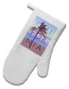 California Beach Filter White Printed Fabric Oven Mitt-Oven Mitt-TooLoud-White-Davson Sales