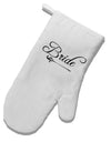 TooLoud Bride White Printed Fabric Oven Mitt-OvenMitts-TooLoud-Davson Sales