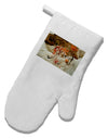 CO Painted Mines White Printed Fabric Oven Mitt-Oven Mitt-TooLoud-White-Davson Sales