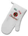 My Very 1st Christmas White Printed Fabric Oven Mitt-Oven Mitt-TooLoud-White-Davson Sales