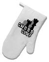 Chess Club White Printed Fabric Oven Mitt by TooLoud-Oven Mitt-TooLoud-White-Davson Sales