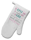 The Best Thing to Hold Onto in Life is Each Other - Color White Printed Fabric Oven Mitt-Oven Mitt-TooLoud-White-Davson Sales