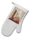 Hotdog in a Hallway White Printed Fabric Oven Mitt by TooLoud-Oven Mitt-TooLoud-White-Davson Sales