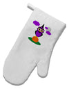 Owl Purple White Printed Fabric Oven Mitt-Oven Mitt-TooLoud-White-Davson Sales