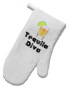 Tequila Diva - Cinco de Mayo Design White Printed Fabric Oven Mitt by TooLoud