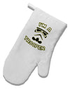 I'm A Trooper White Printed Fabric Oven Mitt-Oven Mitt-TooLoud-White-Davson Sales