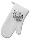 TooLoud Save the Asian Elephants White Printed Fabric Oven Mitt-OvenMitts-TooLoud-Davson Sales