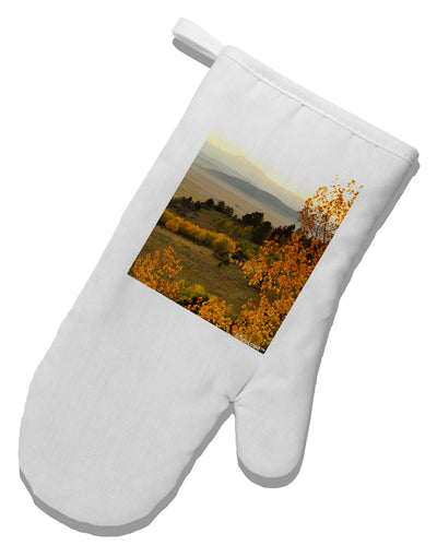 Nature Photography - Gentle Sunrise White Printed Fabric Oven Mitt by TooLoud-TooLoud-White-Davson Sales