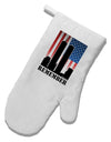 Twin Towers Remember White Printed Fabric Oven Mitt-Oven Mitt-TooLoud-White-Davson Sales