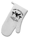 Camp Half Blood Cabin 11 Hermes White Printed Fabric Oven Mitt by TooLoud-Oven Mitt-TooLoud-White-Davson Sales