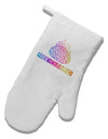 Free Your Mind White Printed Fabric Oven Mitt-Oven Mitt-TooLoud-White-Davson Sales