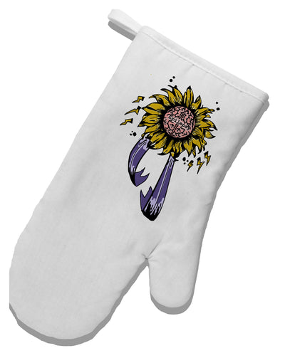 TooLoud Epilepsy Awareness White Printed Fabric Oven Mitt-OvenMitts-TooLoud-Davson Sales