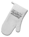 Support Your Local Farmers Market White Printed Fabric Oven Mitt-Oven Mitt-TooLoud-White-Davson Sales