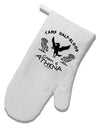 Camp Half Blood Cabin 6 Athena White Printed Fabric Oven Mitt by TooLoud-Oven Mitt-TooLoud-White-Davson Sales