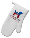 RePUPlican White Printed Fabric Oven Mitt-Oven Mitt-TooLoud-White-Davson Sales