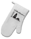 TooLoud Flatten the Curve Graph White Printed Fabric Oven Mitt-OvenMitts-TooLoud-Davson Sales