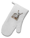 Burro Cutout White Printed Fabric Oven Mitt-Oven Mitt-TooLoud-White-Davson Sales