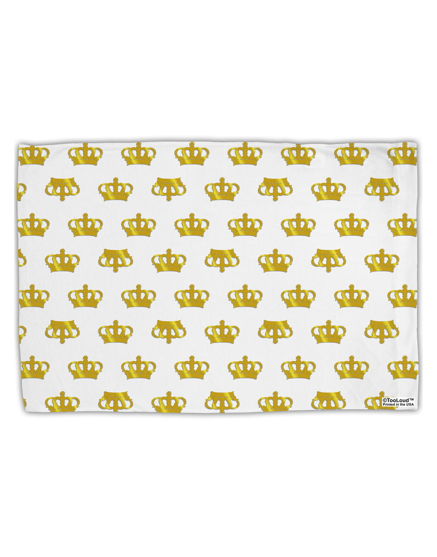 Gold Crowns AOP Standard Size Polyester Pillow Case All Over Print by TooLoud-Pillow Case-TooLoud-White-Davson Sales