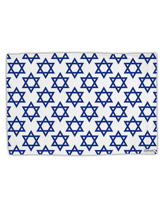Stars of David Jewish Standard Size Polyester Pillow Case All Over Print by TooLoud-Pillow Case-TooLoud-White-Davson Sales
