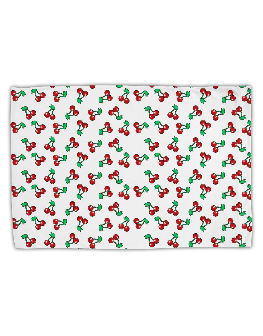 Cherries Everywhere Standard Size Polyester Pillow Case by TooLoud