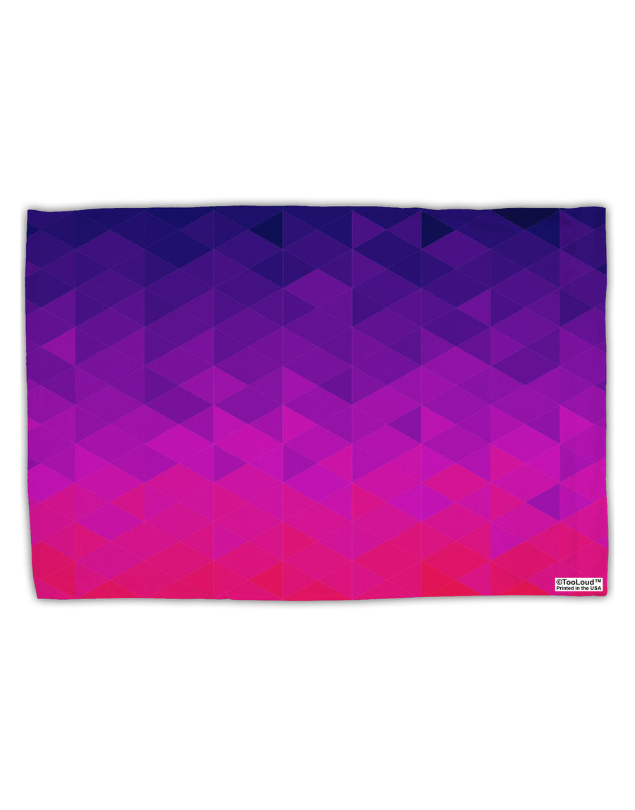 Geometric Gradient AOP Standard Size Polyester Pillow Case All Over Print by TooLoud-Pillow Case-TooLoud-White-Davson Sales