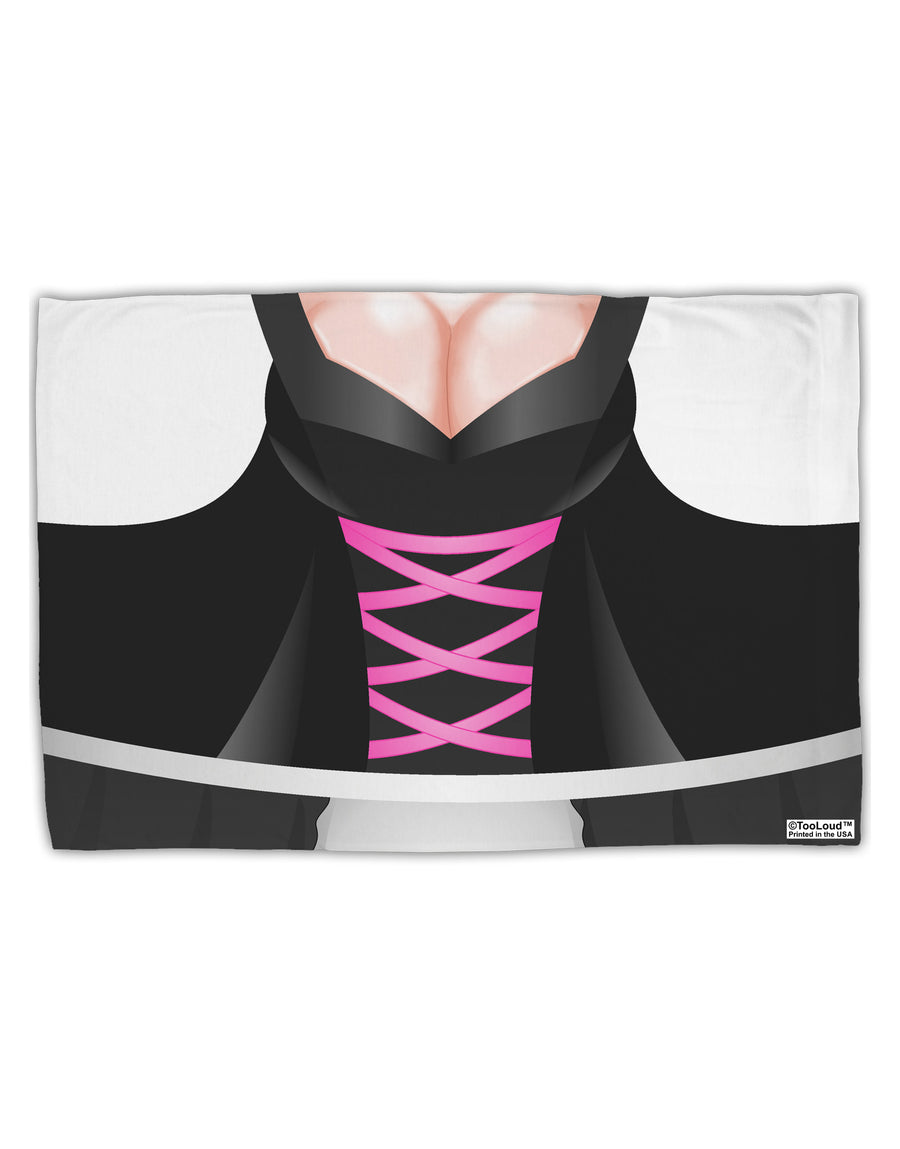 Sexy Dirndl Costume Black Standard Size Polyester Pillow Case All Over Print by TooLoud-Pillow Case-TooLoud-White-Davson Sales