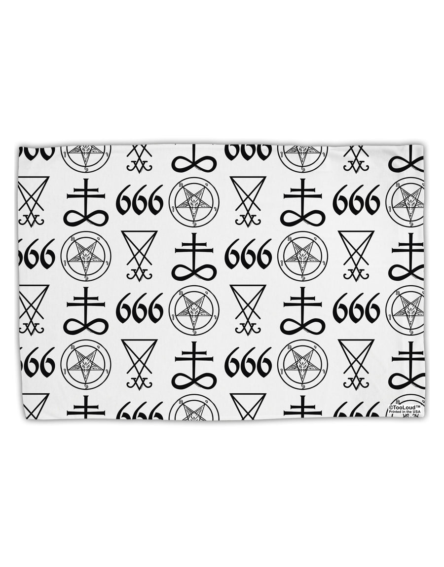 Satanic Symbols Standard Size Polyester Pillow Case All Over Print-Pillow Case-TooLoud-White-Davson Sales
