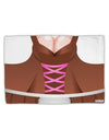 Sexy Dirndl Costume Brown Standard Size Polyester Pillow Case All Over Print by TooLoud-Pillow Case-TooLoud-White-Davson Sales