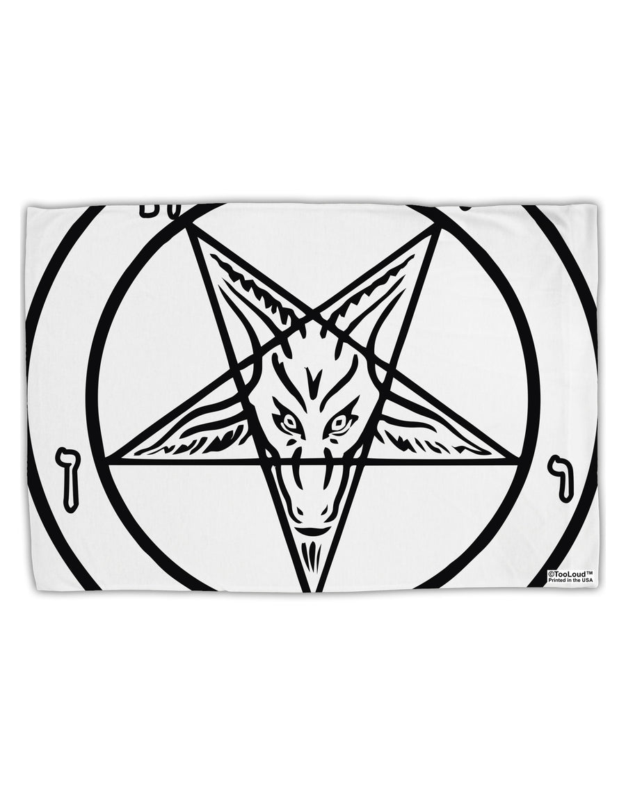 Official Sigil of Baphomet Standard Size Polyester Pillow Case All Over Print-Pillow Case-TooLoud-White-Davson Sales
